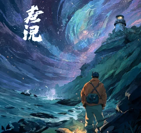 科幻题材漫画《星港回声》封面